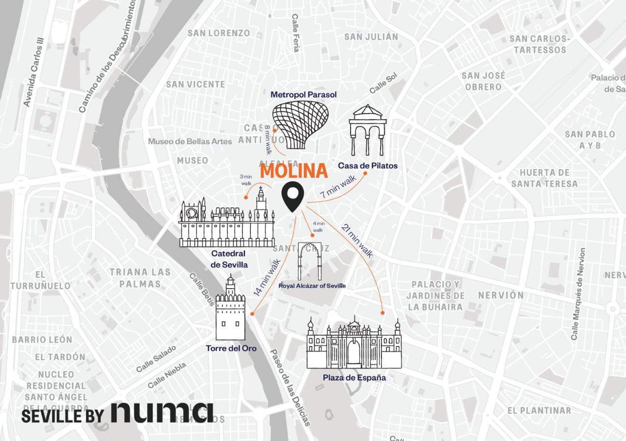 Numa Seville Molina מראה חיצוני תמונה